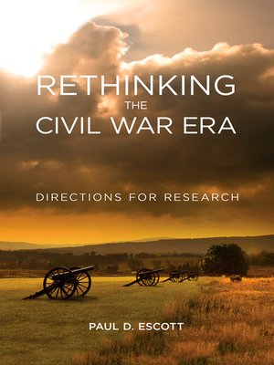 cover image of Rethinking the Civil War Era
